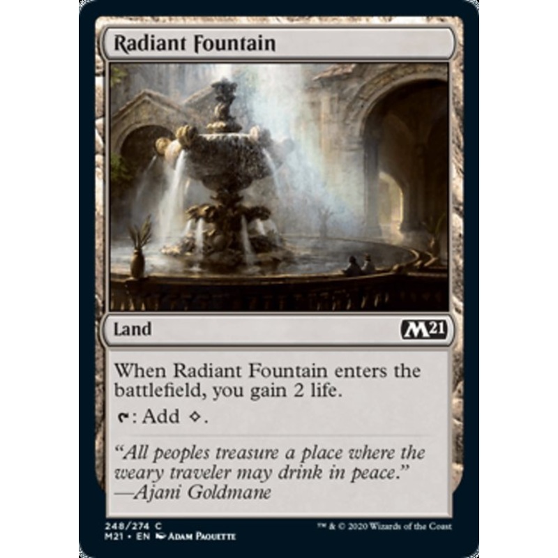 Radiant Fountain [Core Set 2021]