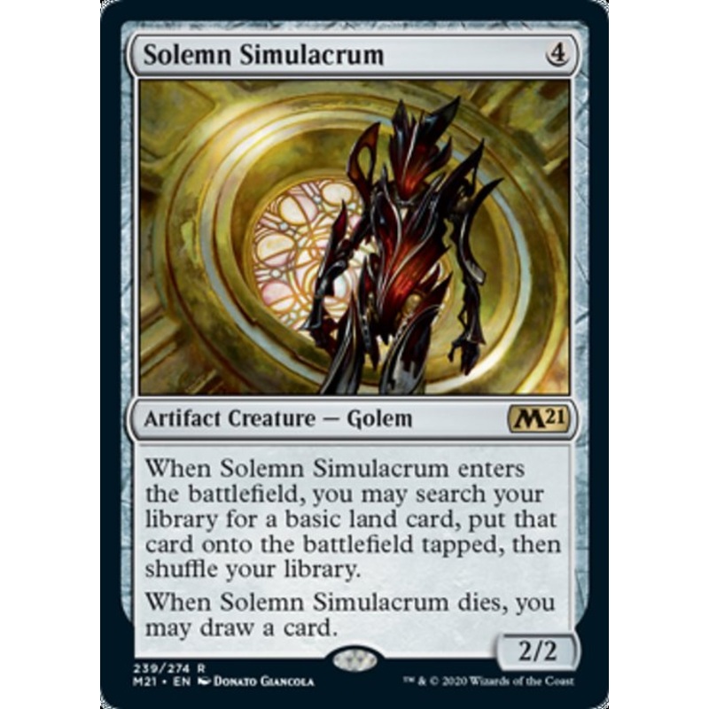 Solemn Simulacrum [Core Set 2021]