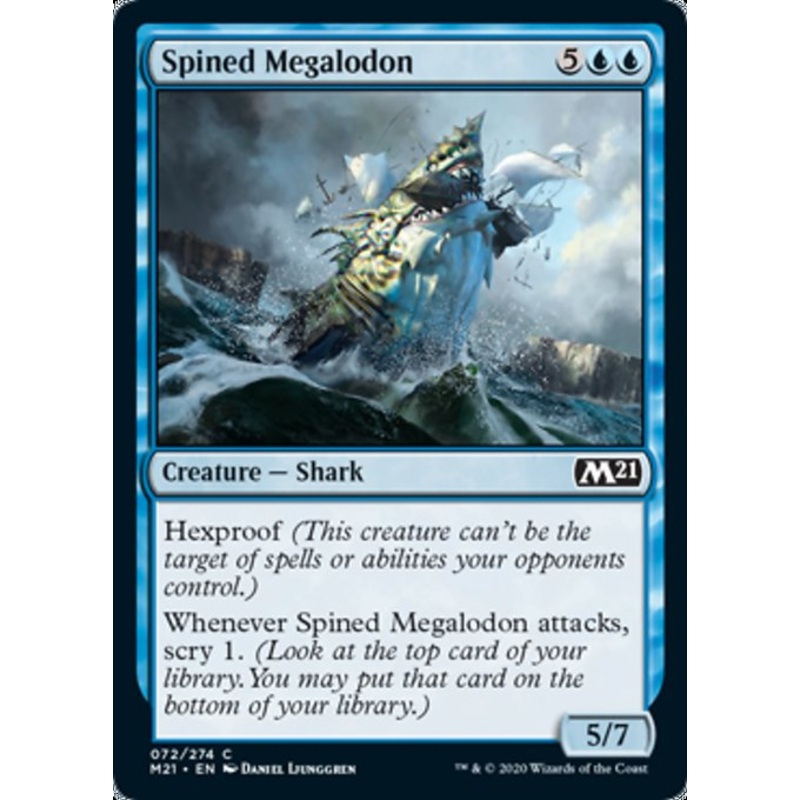 Spined Megalodon [Core Set 2021]