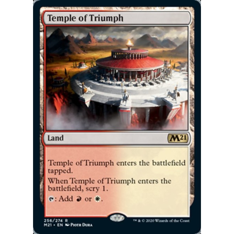 Temple of Triumph [Core Set 2021]