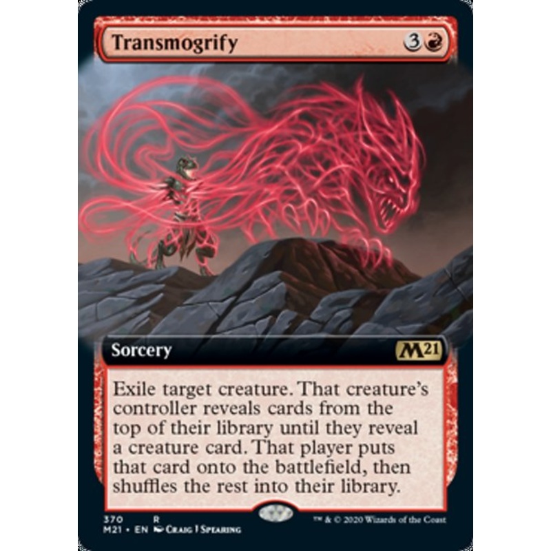 Transmogrify (Extended Art) [Core Set 2021]