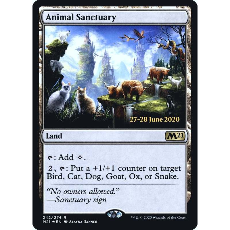 Animal Sanctuary [Core Set 2021 Prerelease Promos]