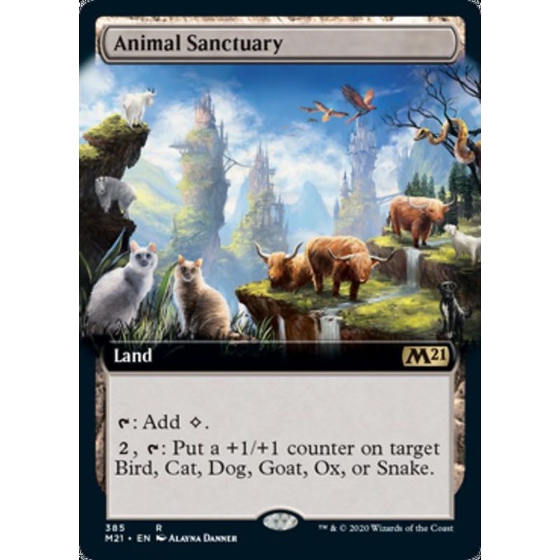 Animal Sanctuary (Extended Art) [Core Set 2021]
