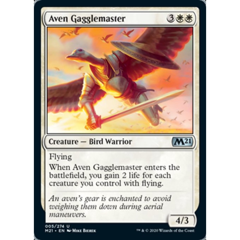 Aven Gagglemaster [Core Set 2021]