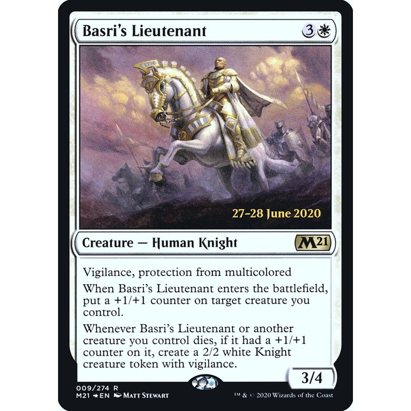 Basri's Lieutenant [Core Set 2021 Prerelease Promos]