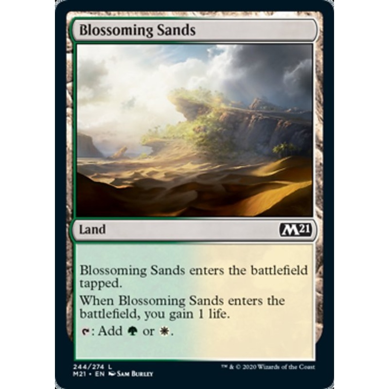 Blossoming Sands [Core Set 2021]