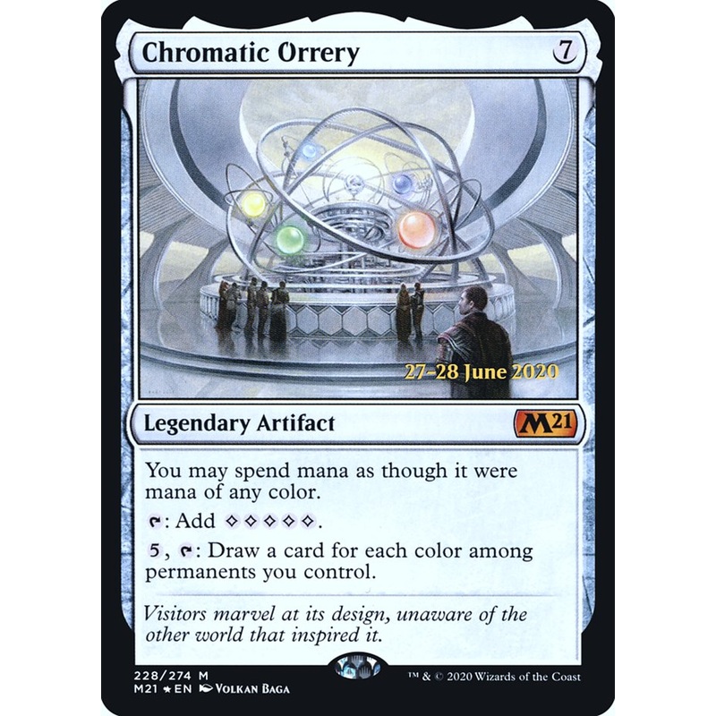Chromatic Orrery [Core Set 2021 Prerelease Promos]