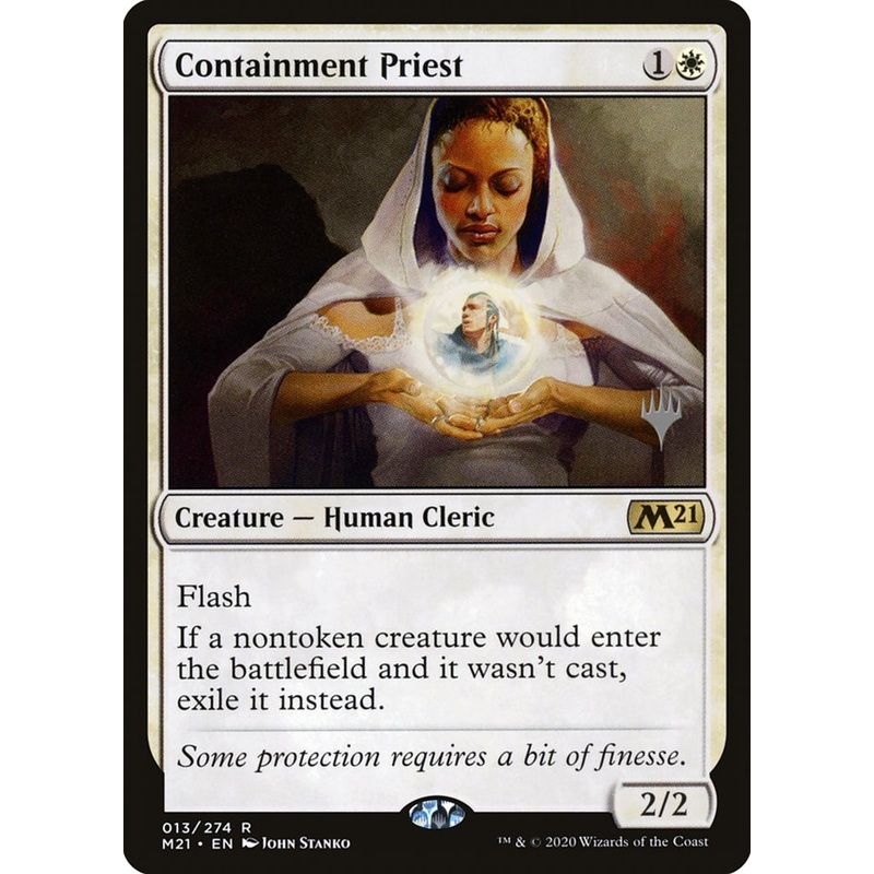 Containment Priest (Promo Pack) [Core Set 2021 Promos]