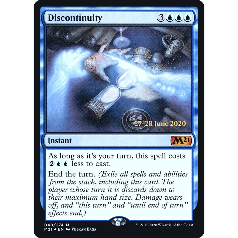 Discontinuity [Core Set 2021 Prerelease Promos]