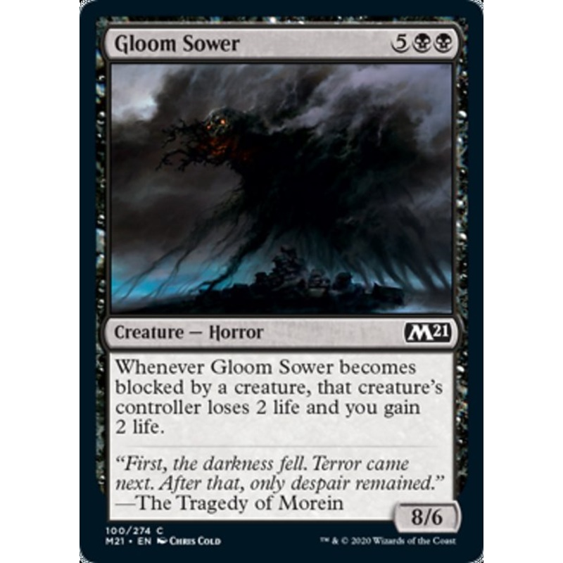 Gloom Sower [Core Set 2021]