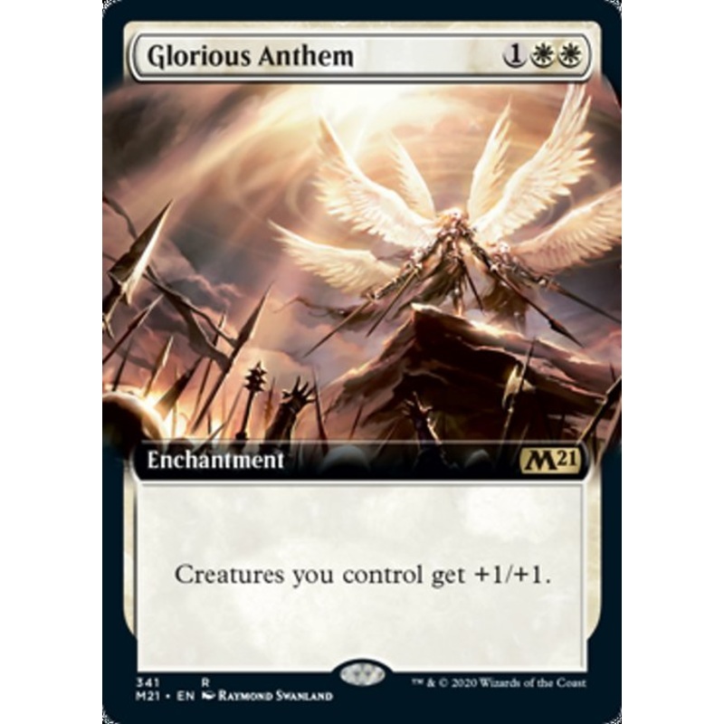 Glorious Anthem (Extended Art) [Core Set 2021]