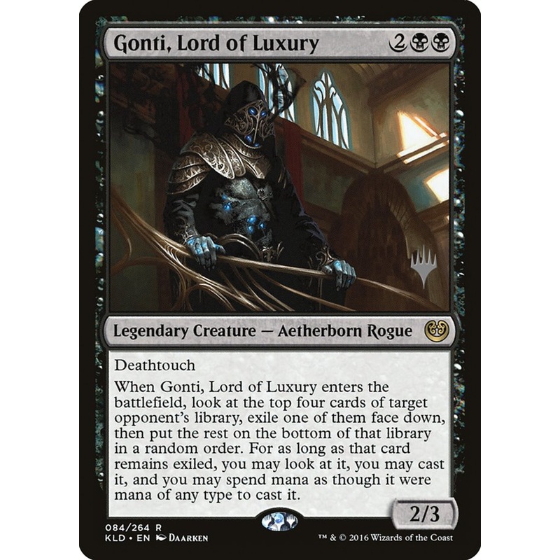 Gonti, Lord of Luxury (Promo Pack) [Kaladesh Promos]