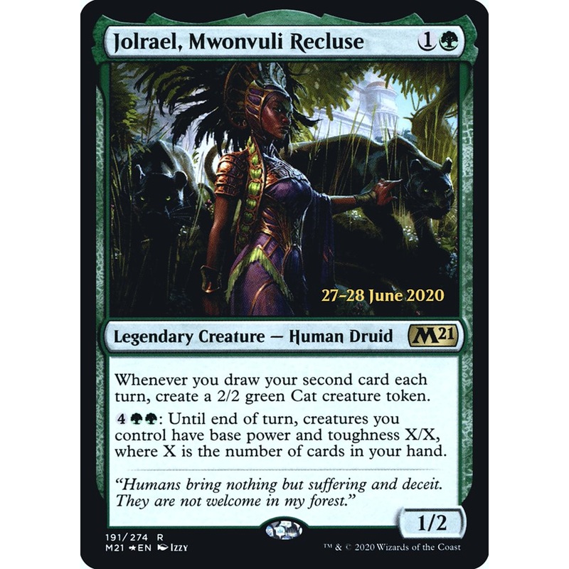 Jolrael, Mwonvuli Recluse [Core Set 2021 Prerelease Promos]