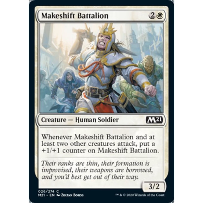 Makeshift Battalion [Core Set 2021]