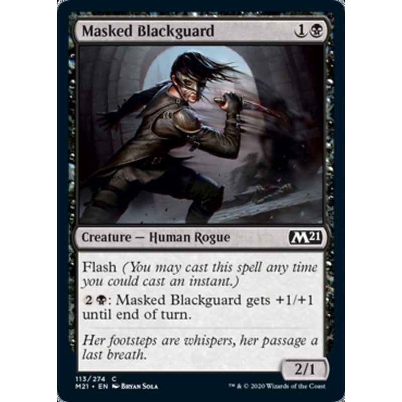 Masked Blackguard [Core Set 2021]