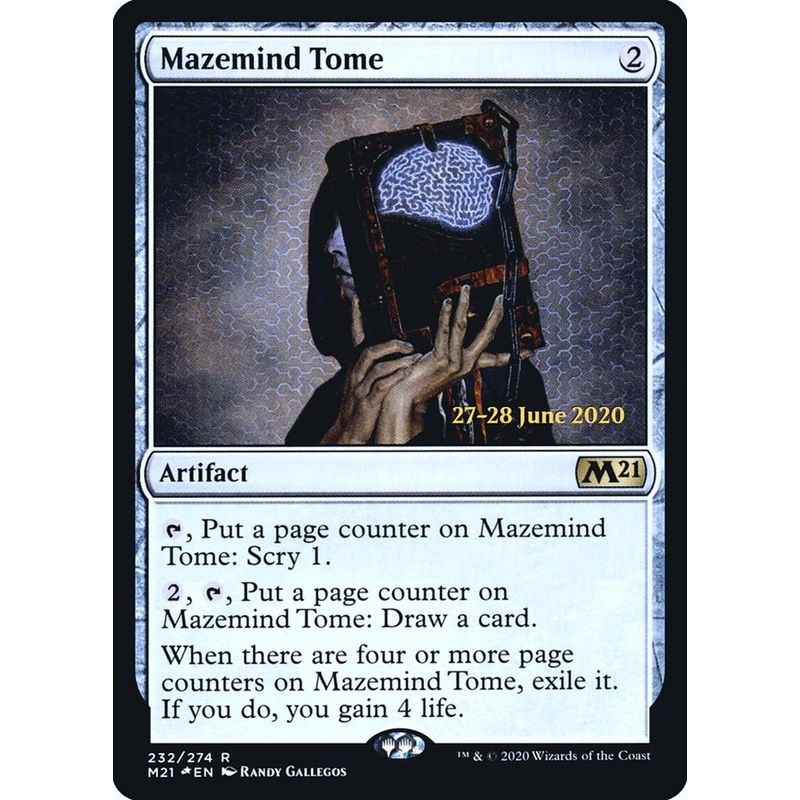 Mazemind Tome [Core Set 2021 Prerelease Promos]