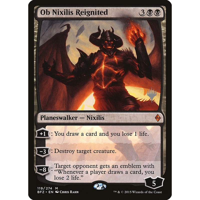 Ob Nixilis Reignited (Promo Pack) [Battle for Zendikar Promos]