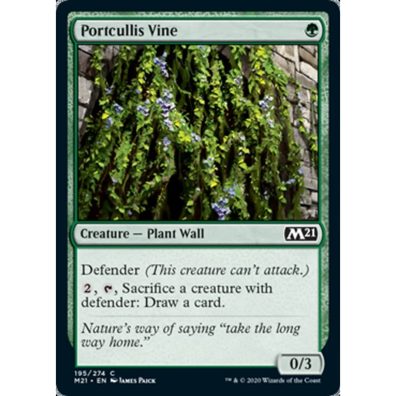 Portcullis Vine [Core Set 2021]
