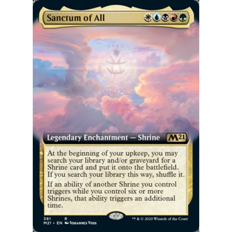 Sanctum of All (Extended Art) [Core Set 2021]