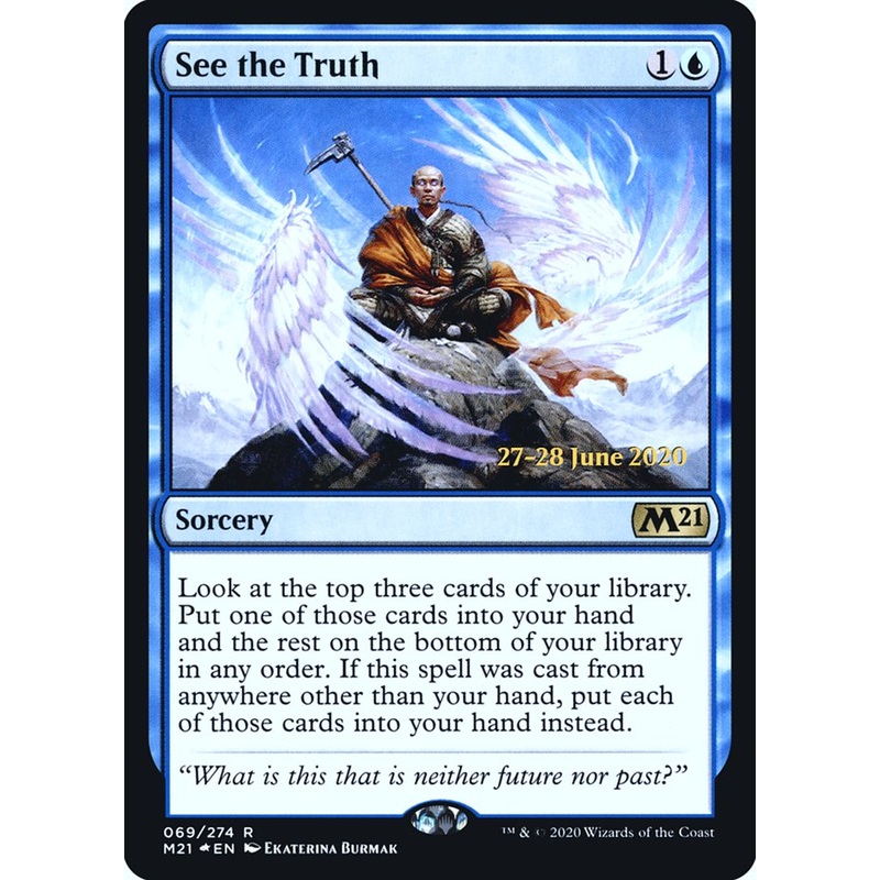 See the Truth [Core Set 2021 Prerelease Promos]