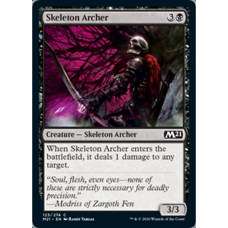 Skeleton Archer [Core Set 2021]
