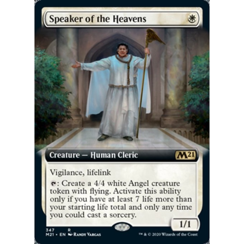 Speaker of the Heavens (Extended Art) [Core Set 2021]