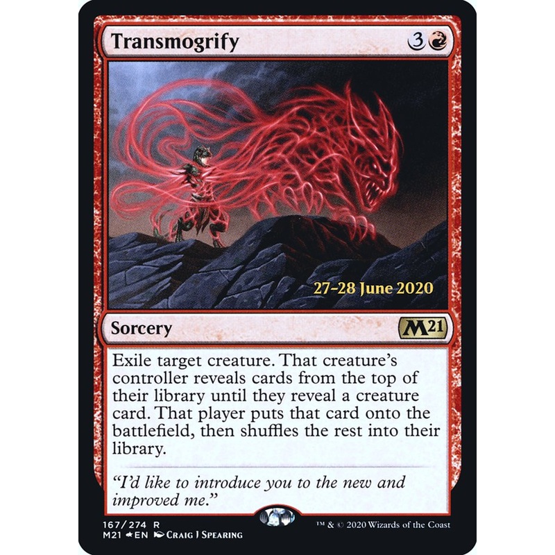 Transmogrify [Core Set 2021 Prerelease Promos]