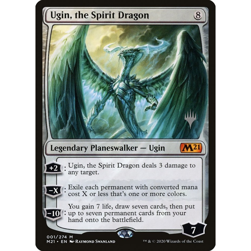 Ugin, the Spirit Dragon (Promo Pack) [Core Set 2021 Promos]