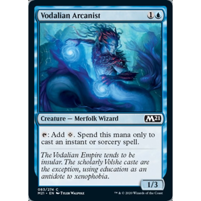 Vodalian Arcanist [Core Set 2021]