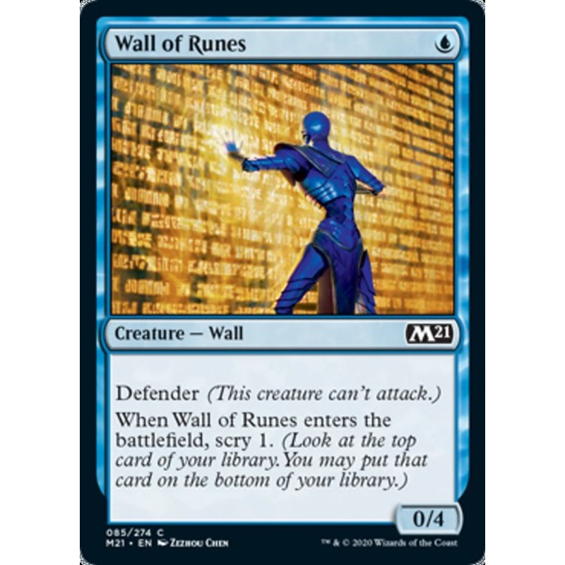 Wall of Runes [Core Set 2021]