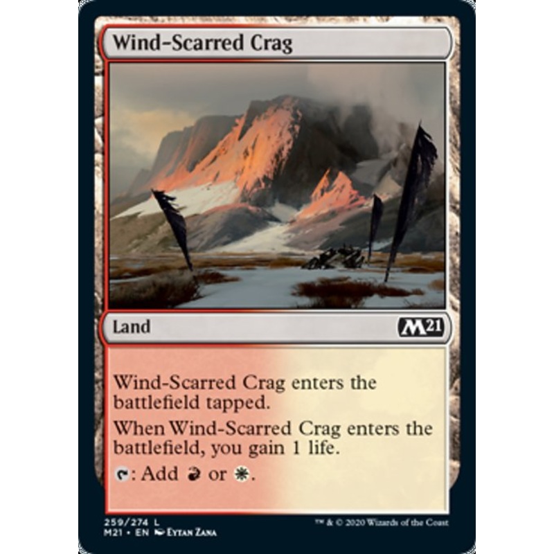 Wind-Scarred Crag [Core Set 2021]