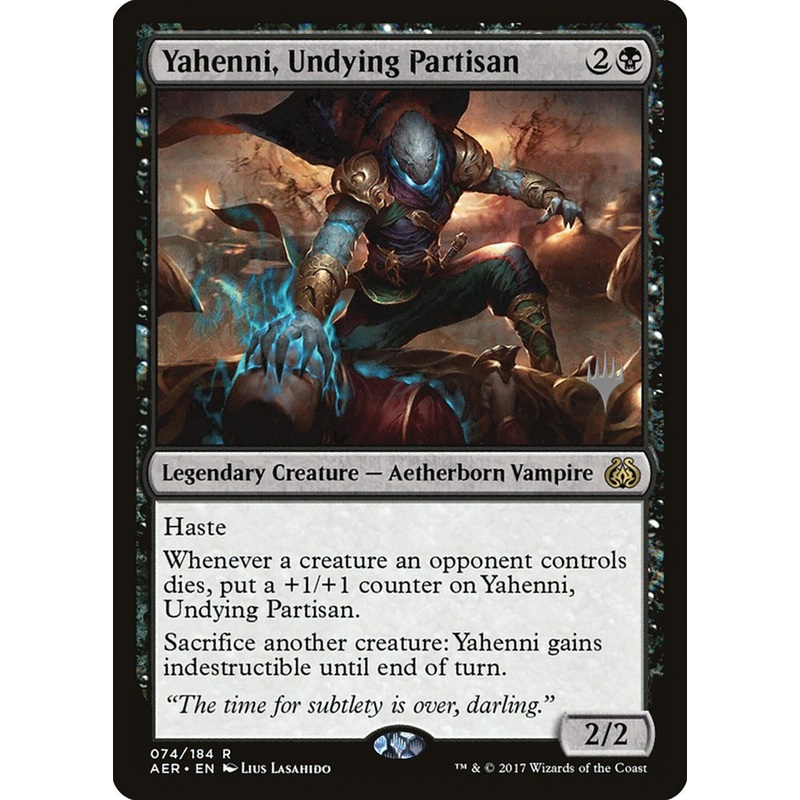 Yahenni, Undying Partisan (Promo Pack) [Aether Revolt Promos]