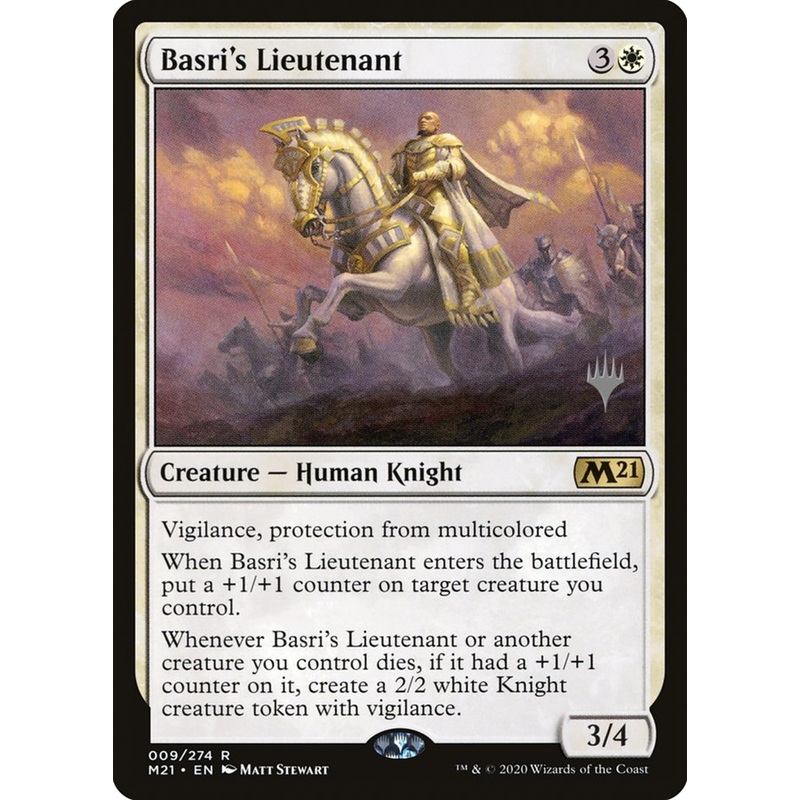Basri's Lieutenant (Promo Pack) [Core Set 2021 Promos]