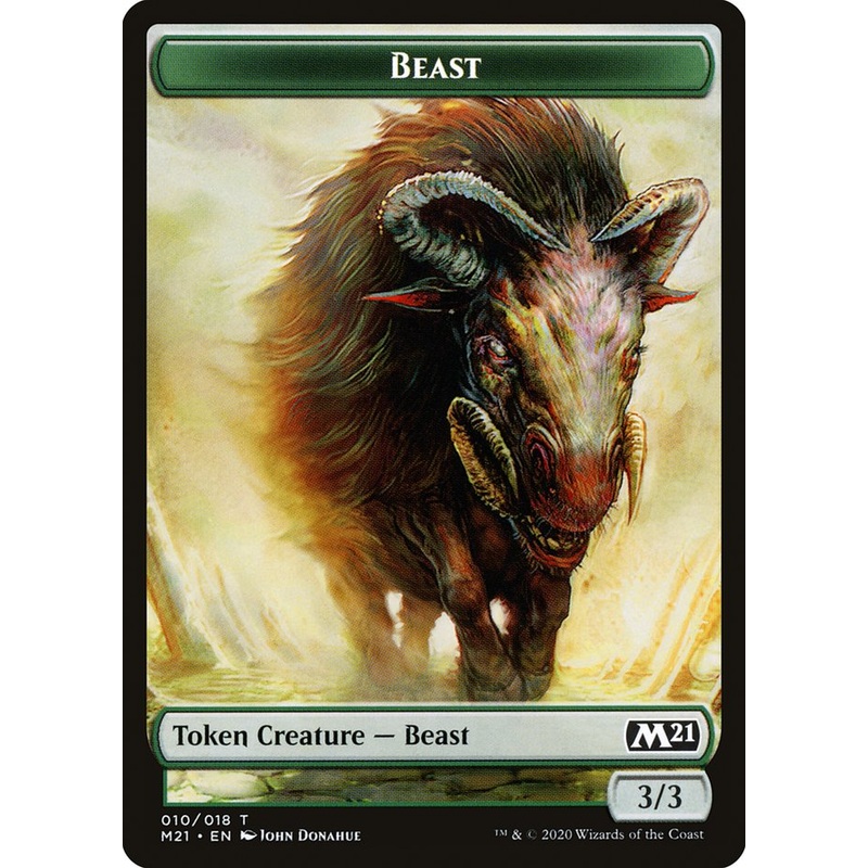 Beast Token [Core Set 2021 Tokens]