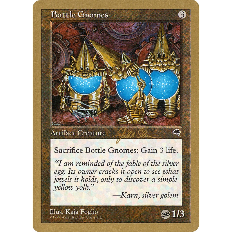 Bottle Gnomes (Jakub Slemr) (SB) [World Championship Decks 1999]