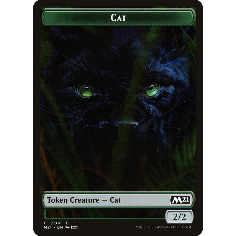 Cat Token (011/018) [Core Set 2021 Tokens]