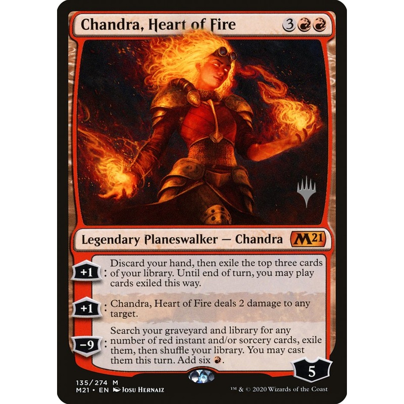 Chandra, Heart of Fire (Promo Pack) [Core Set 2021 Promos]