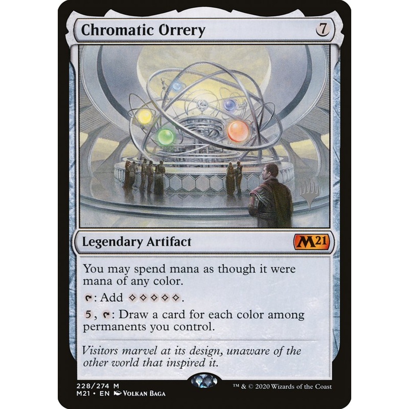 Chromatic Orrery (Promo Pack) [Core Set 2021 Promos]