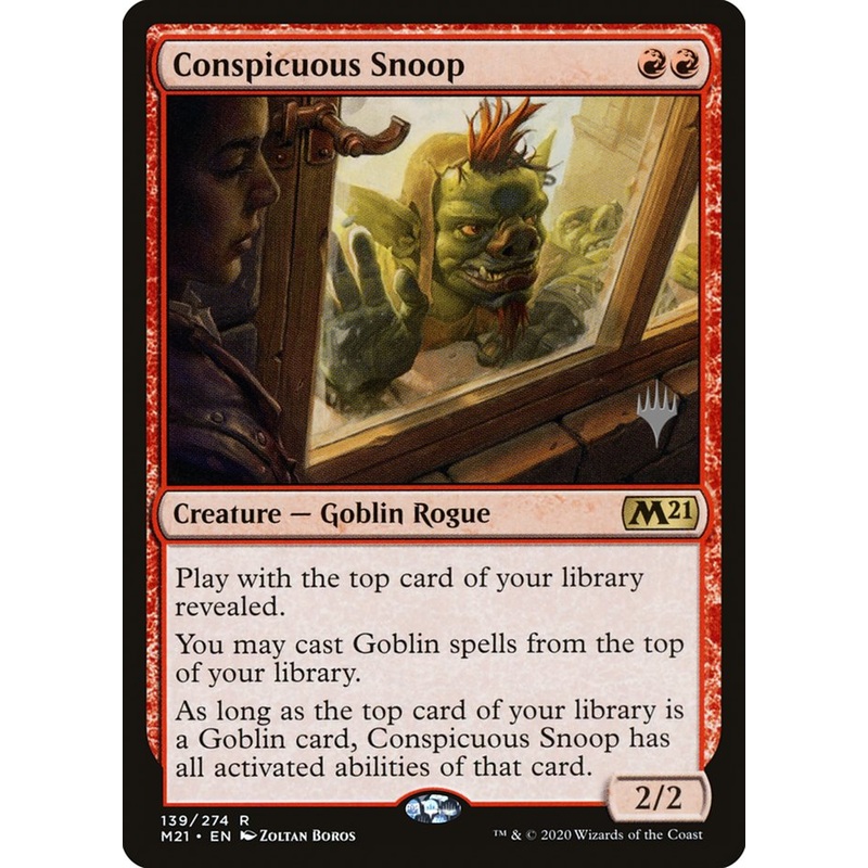 Conspicuous Snoop (Promo Pack) [Core Set 2021 Promos]