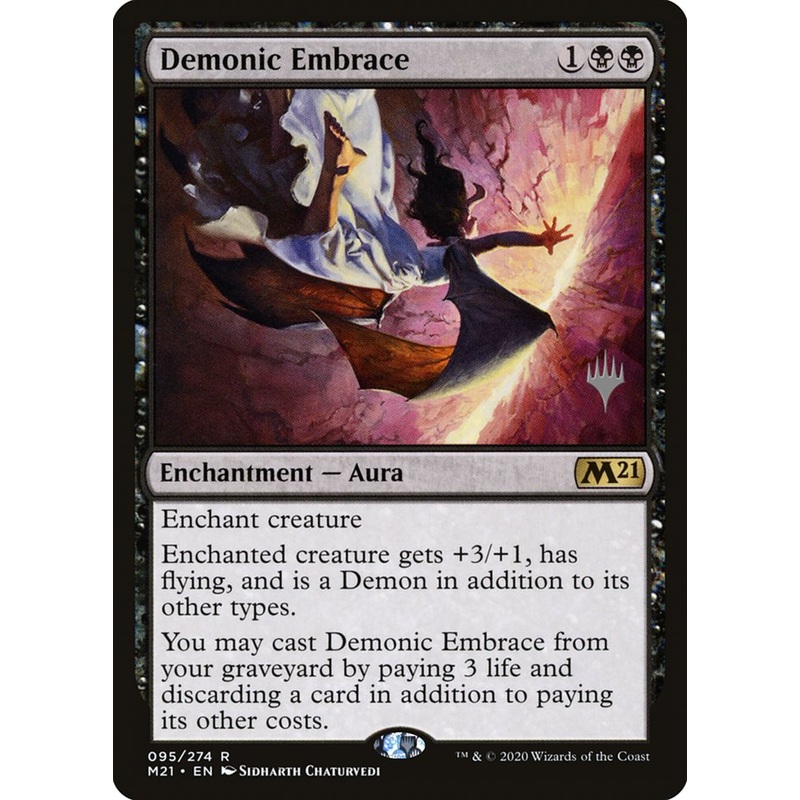 Demonic Embrace (Promo Pack) [Core Set 2021 Promos]