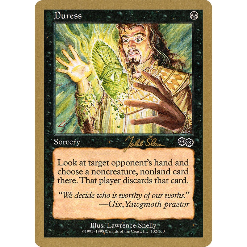 Duress (Jakub Slemr) [World Championship Decks 1999]