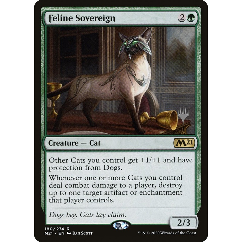 Feline Sovereign (Promo Pack) [Core Set 2021 Promos]