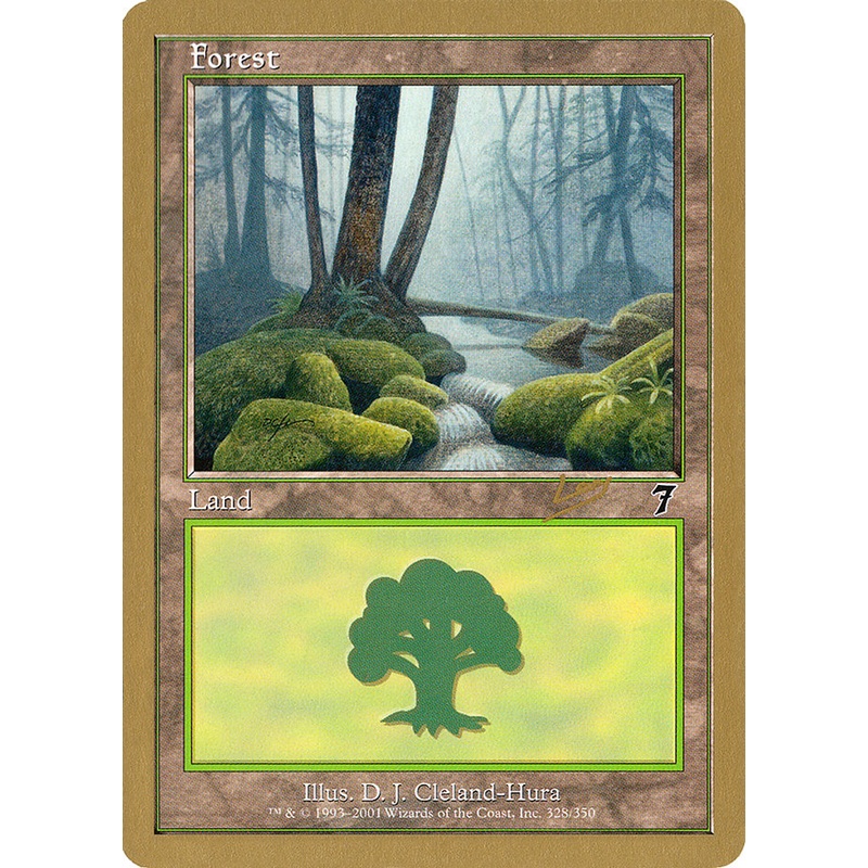 Forest (rl328) (Raphael Levy) [World Championship Decks 2002]