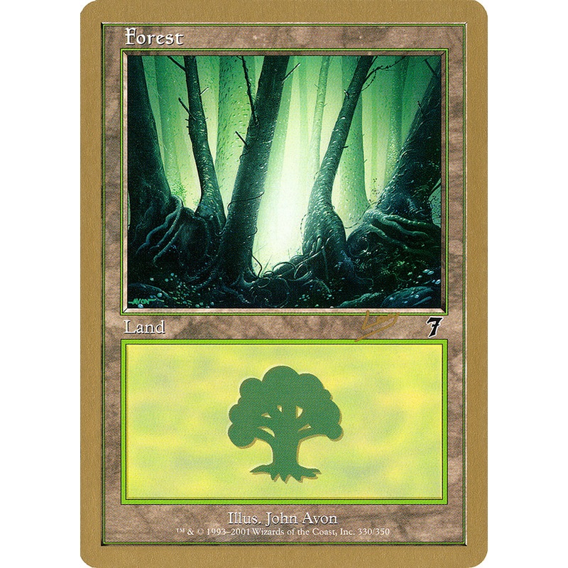 Forest (rl330) (Raphael Levy) [World Championship Decks 2002]