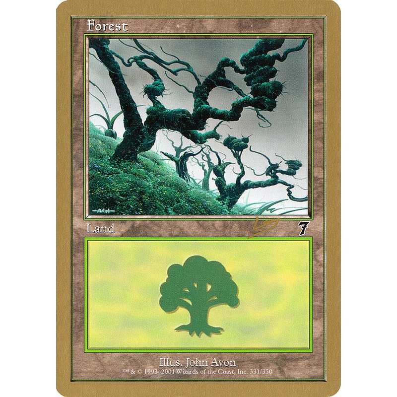 Forest (rl331) (Raphael Levy) [World Championship Decks 2002]