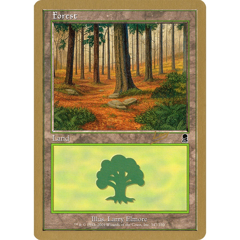Forest (rl347) (Raphael Levy) [World Championship Decks 2002]