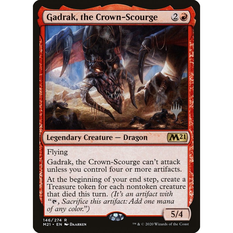 Gadrak, the Crown-Scourge (Promo Pack) [Core Set 2021 Promos]