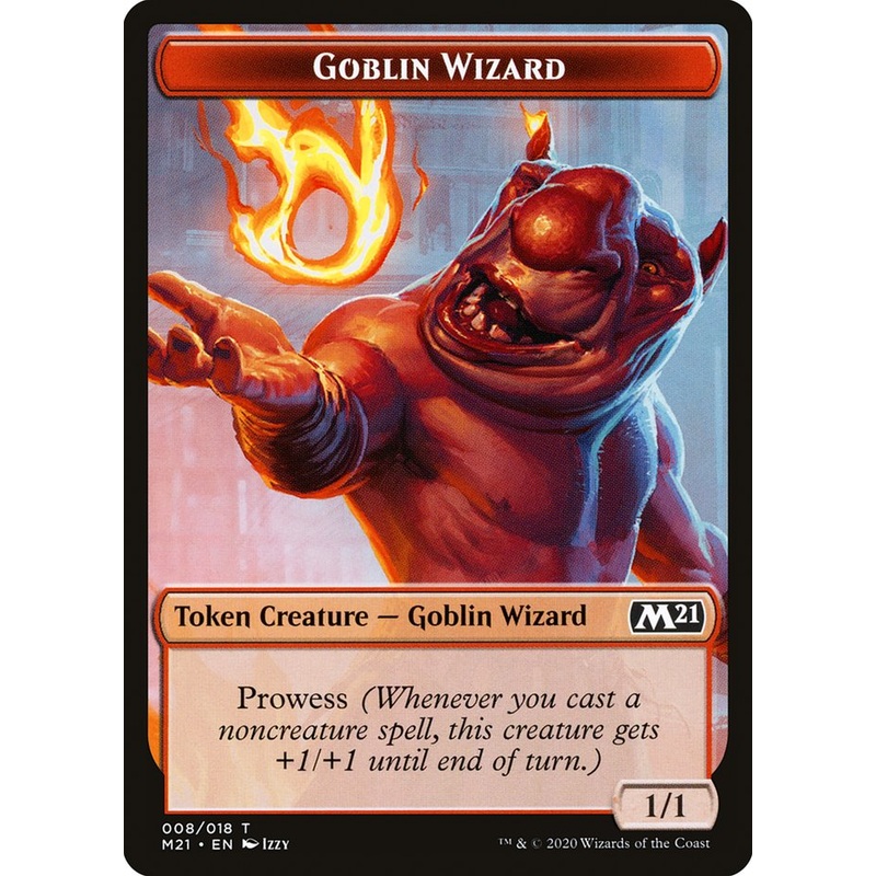 Goblin Wizard Token [Core Set 2021 Tokens]