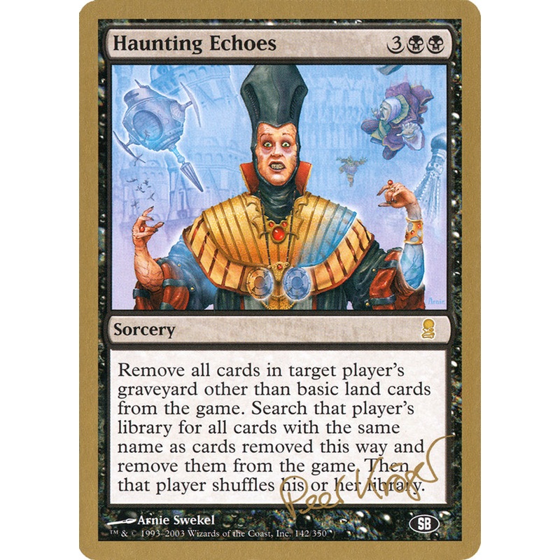 Haunting Echoes (Peer Kroger) (SB) [World Championship Decks 2003]