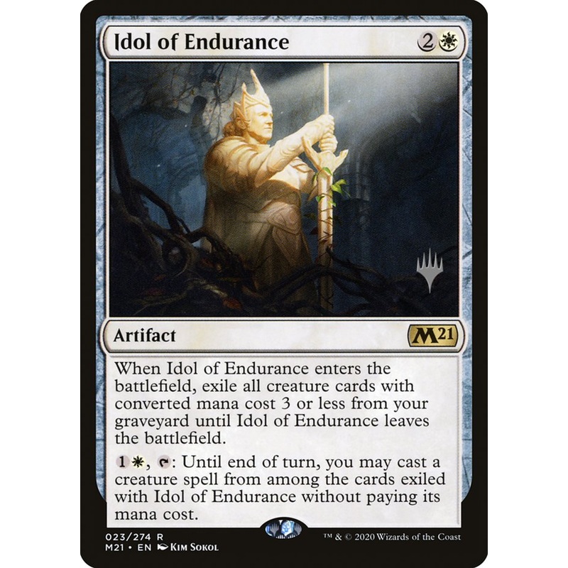 Idol of Endurance (Promo Pack) [Core Set 2021 Promos]